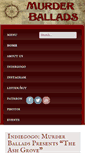 Mobile Screenshot of murder-ballads.com